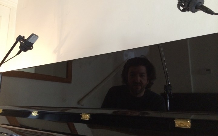 session d'enregistrement des pianos angel fall